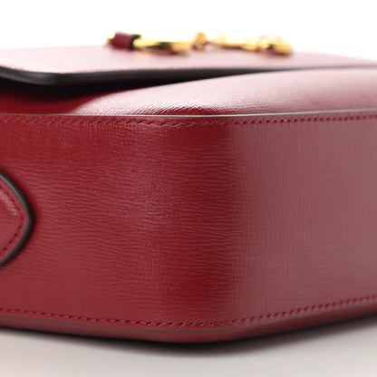 Gucci Azalea Calfskin Small Horsebit 1955 Shoulder Bag New Cherry Red 8 of 10