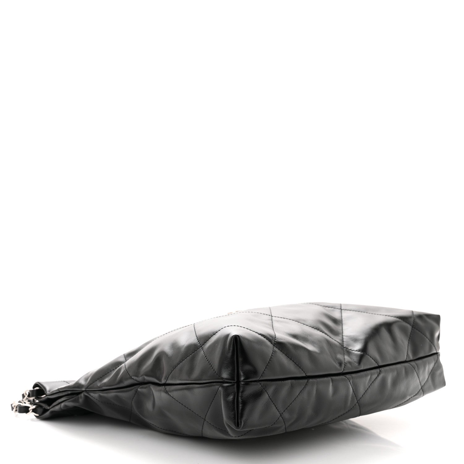 Chanel Shiny Calfskin Quilted Small Chanel 22 Black 5 of 12