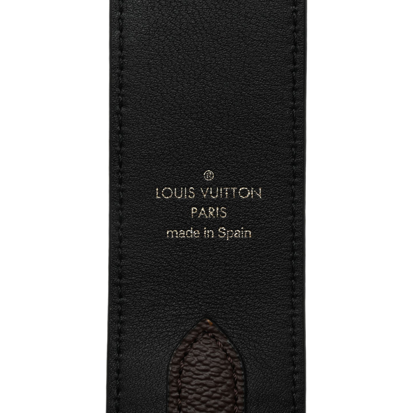 Monogram Bandouliere Shoulder Strap Black