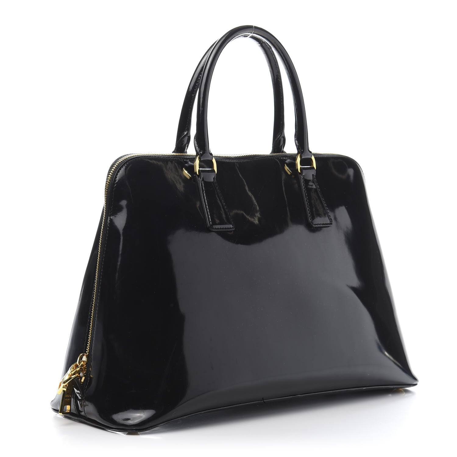 Prada Spazzolato Large Promenade Tote Black 3 of 15