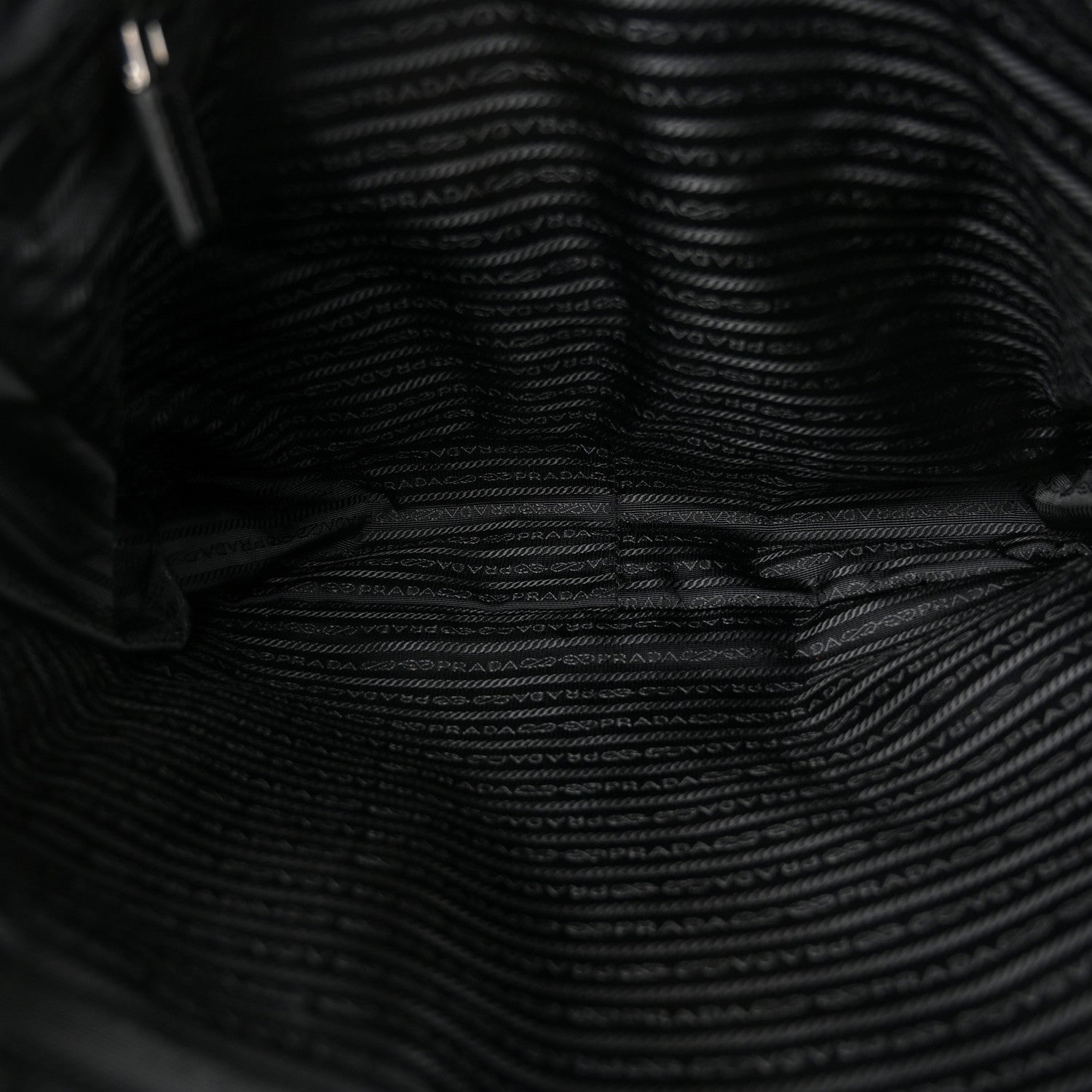 Prada Tessuto Nylon Saffiano Briefcase Black 5 of 15