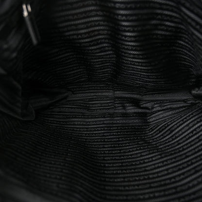 Prada Tessuto Nylon Saffiano Briefcase Black 5 of 15