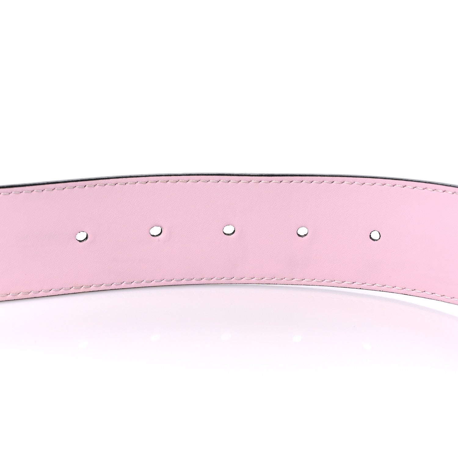 Fendi Vitello Liberty F is Fendi Bi-Color Reversible Belt 90 36 Black Peonia 3 of 5