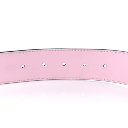 Fendi Vitello Liberty F is Fendi Bi-Color Reversible Belt 90 36 Black Peonia 3 of 5