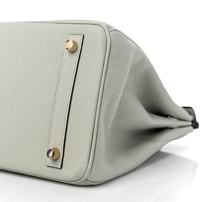 Hermes Togo Birkin 30 Gris Neve 9 of 10