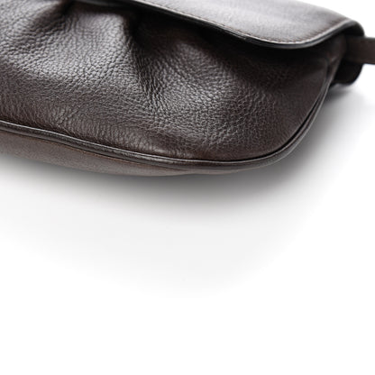 Mulberry Natural Calfskin Shoulder Bag Chocolate 8 of 9