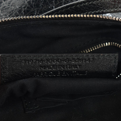 Balenciaga Agneau Giant 12 Silver Hardware Flat Crossbody Black 11 of 14