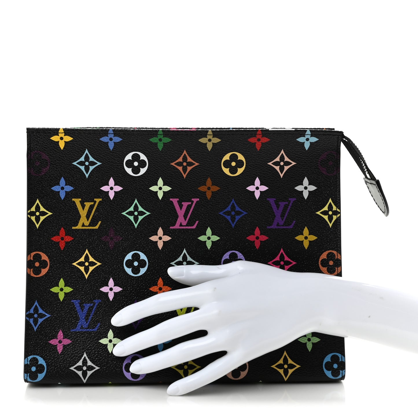 LV X TM Monogram Multicolor Toiletry Pouch 26 Black