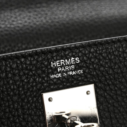 Hermes Togo Kelly Retourne 32 Black 6 of 14