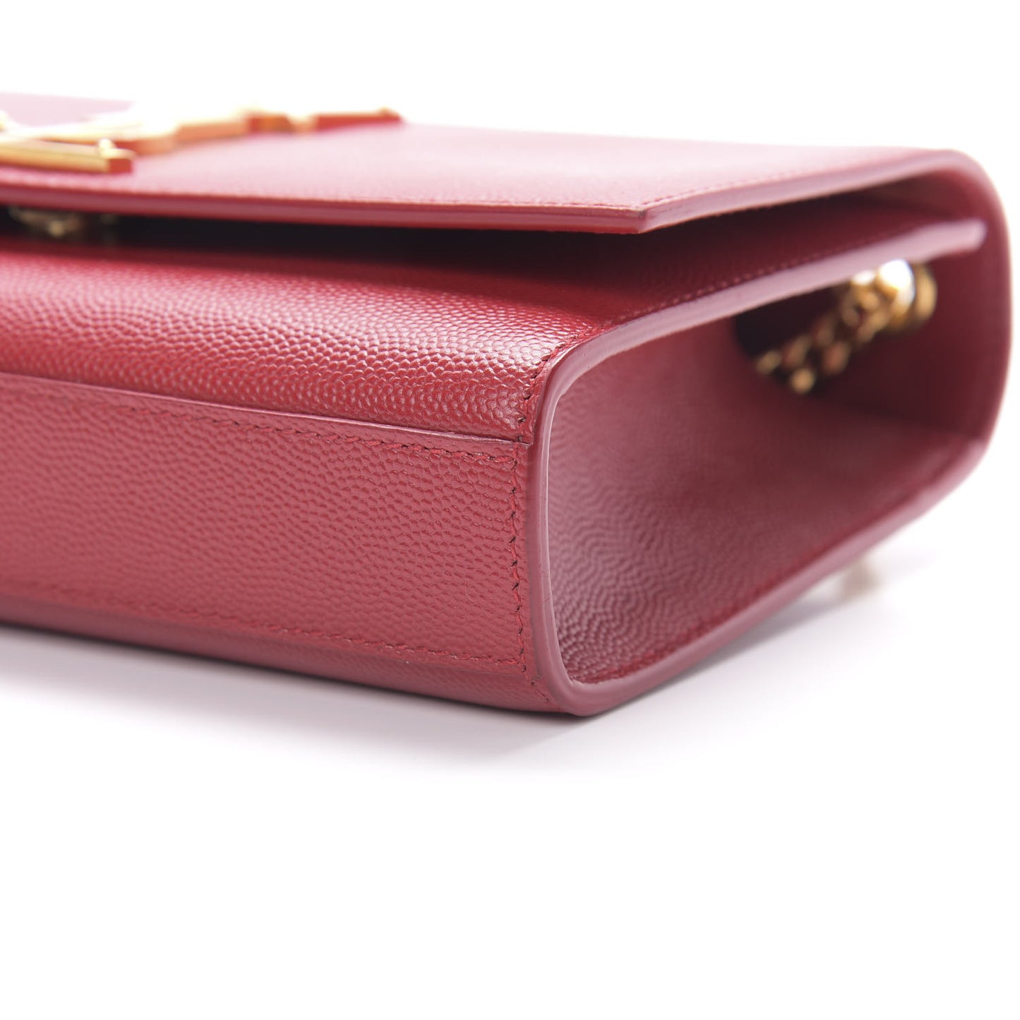 Grain De Poudre Small Monogram Kate Satchel Red