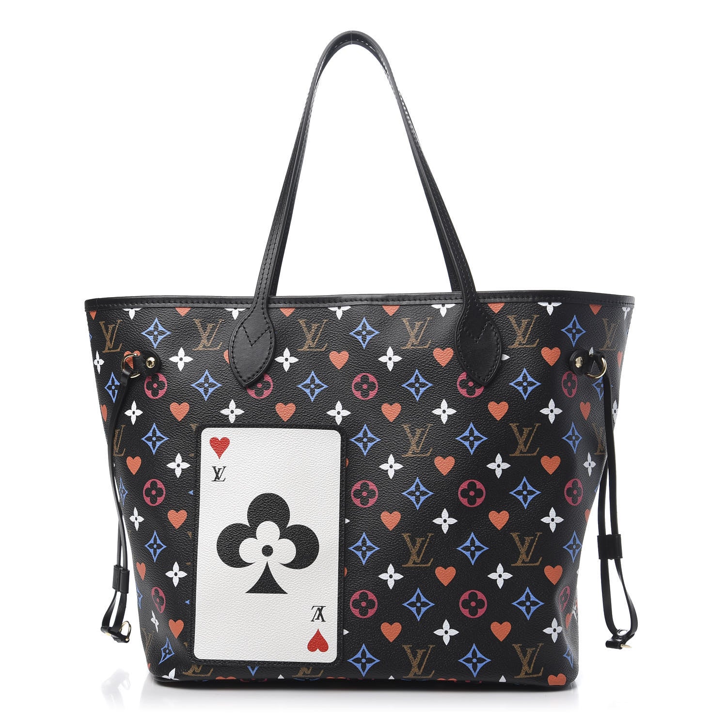 Louis Vuitton Game On Neverfull MM Black 3 of 11