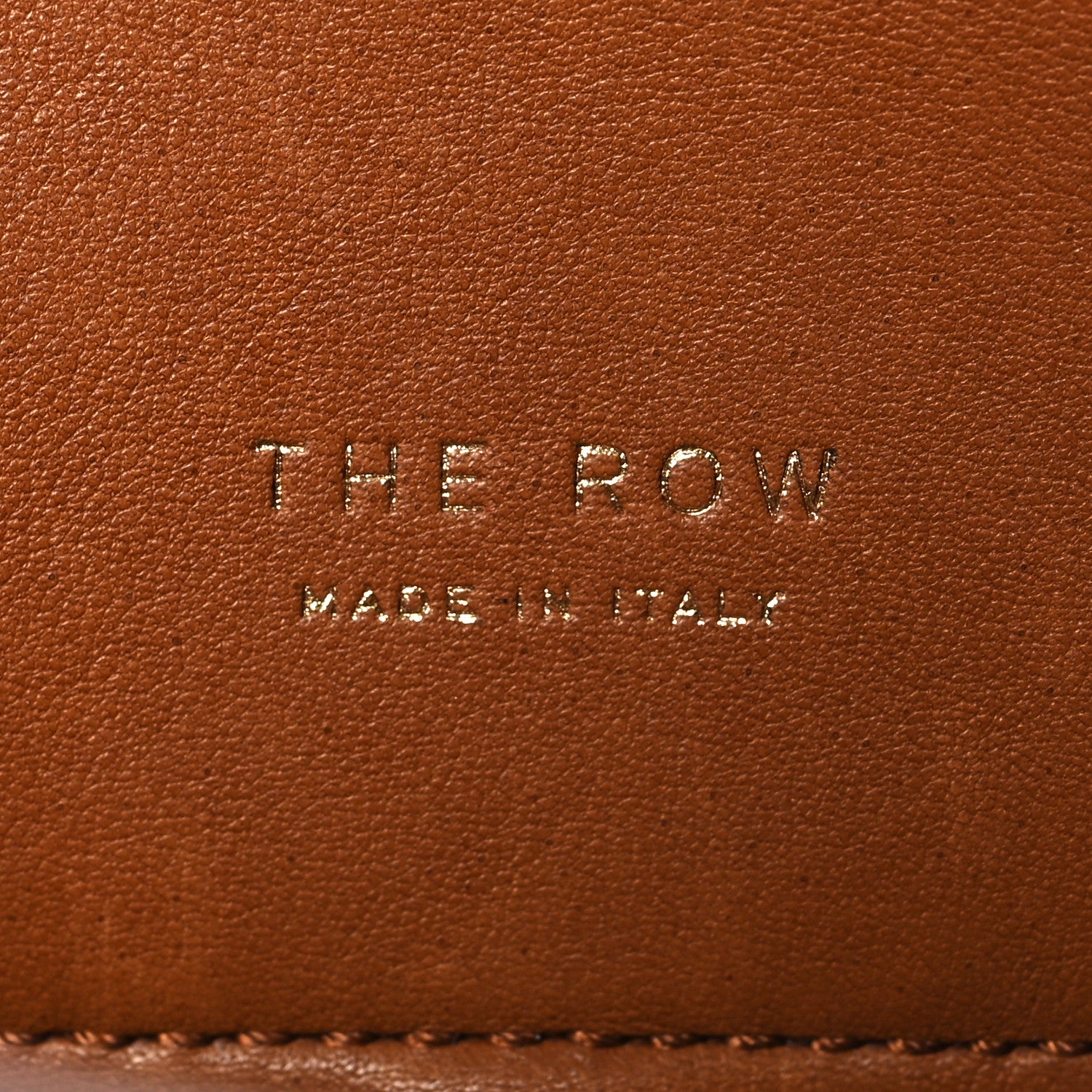 The Row Polished Saddle Calfskin Soft Margaux 10 Bag Cuir 6 of 13
