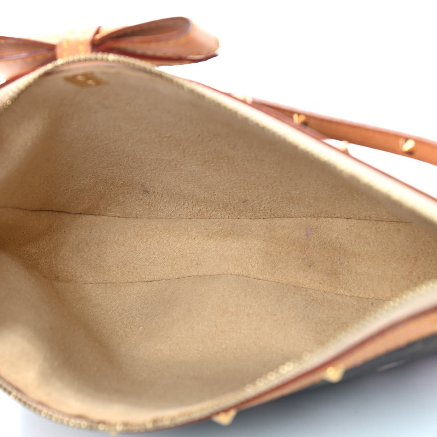 Monogram Cherry Blossom Pochette Accessories Brown