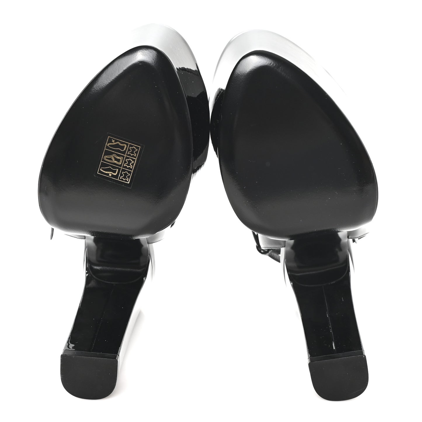Vernice Grupy Sexy 95 Tanouk Platform Sandals 39 Black
