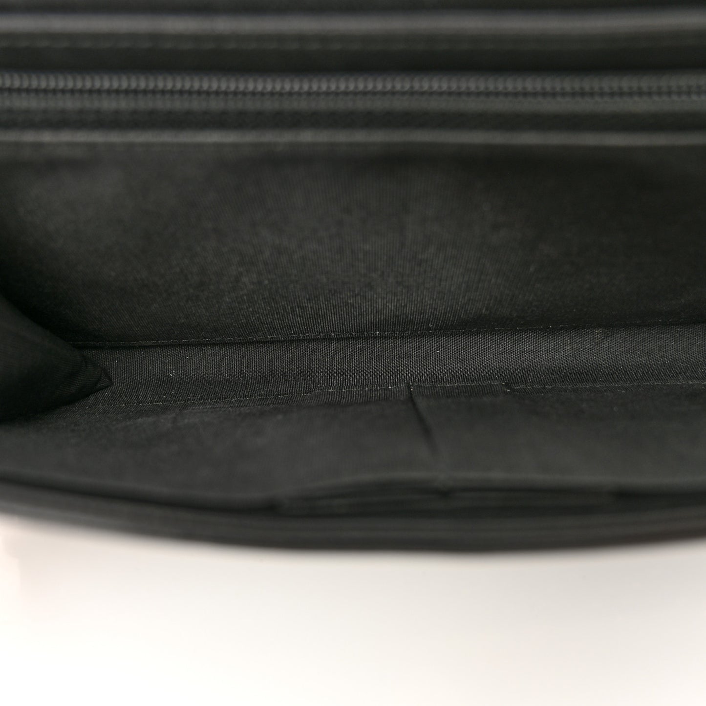 Lambskin Studded Wallet on Removable Chain Black