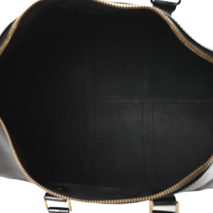 Louis Vuitton Epi Keepall 45 Black 4 of 9
