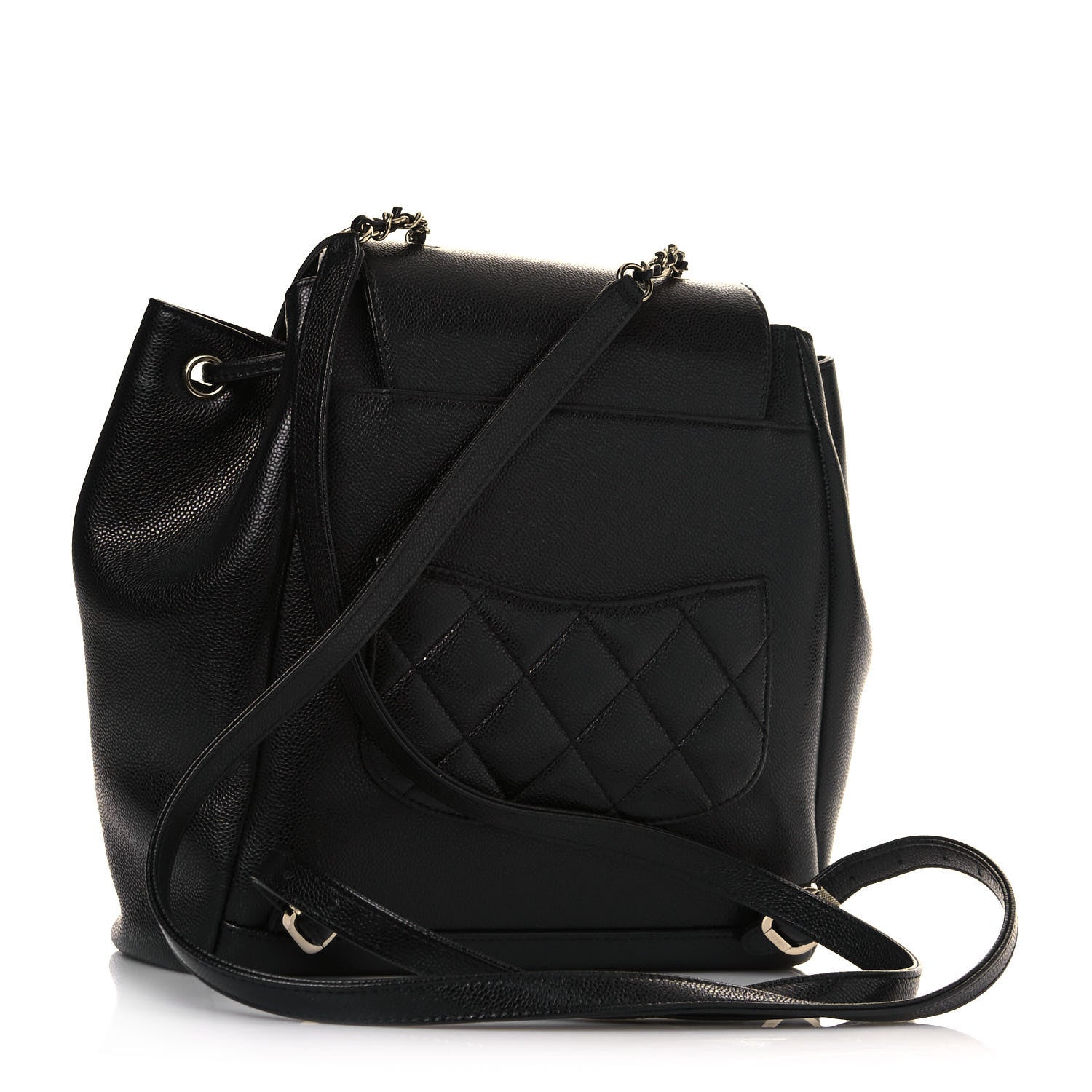 Chanel Caviar Quilted Business Affinity Backpack Black 3 of 12