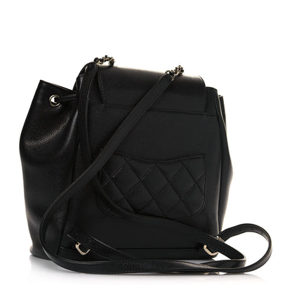 Chanel Caviar Quilted Business Affinity Backpack Black 3 of 12