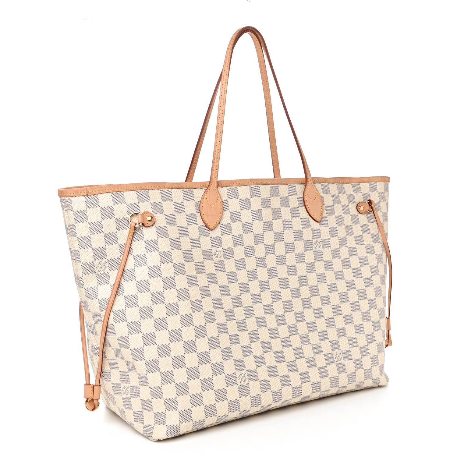 Louis Vuitton Damier Azur Neo Neverfull GM Rose Ballerine 4 of 13