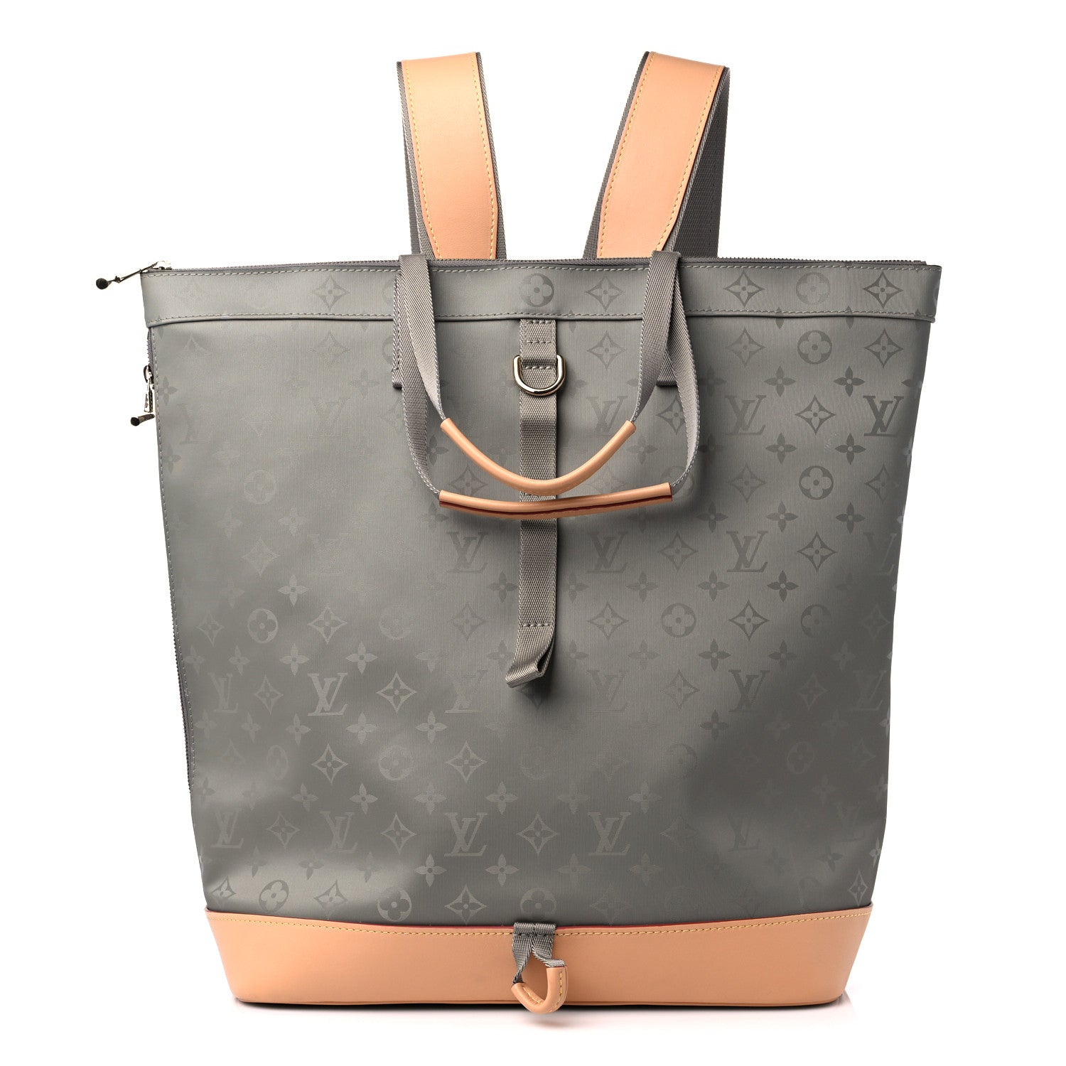 Louis Vuitton Monogram Titanium Backpack Tote 1 of 10