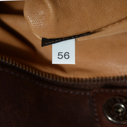 Prada Washed Buffalo Mens Messenger Bag Cocco 8 of 9