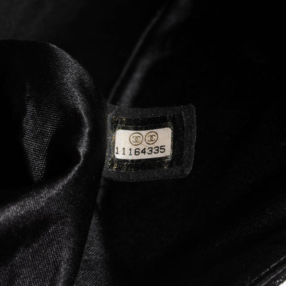 Chanel Aged Calfskin Perforated Flap Black 7 of 8