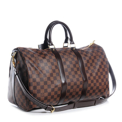 Louis Vuitton Damier Ebene Keepall Bandouliere 45 2 of 7