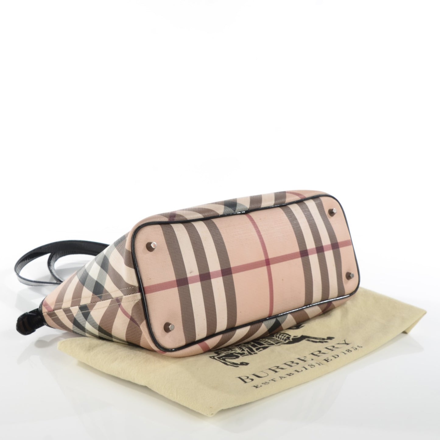 Nova Check Medium Tote Black