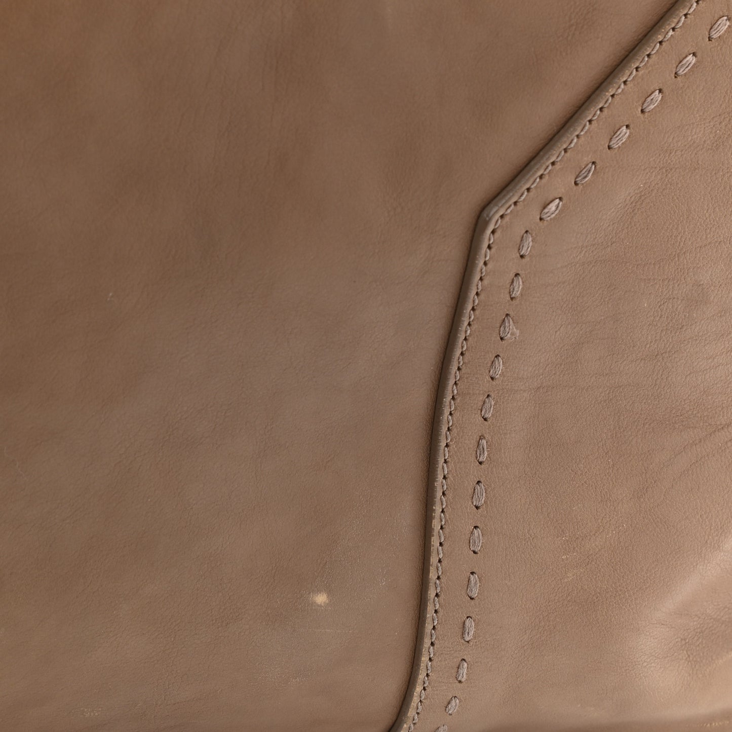 Calfskin Large Muse Brown