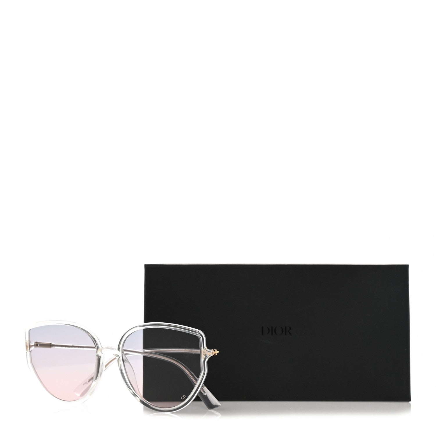 Christian Dior Sostellaire 4 Cat Eye Sunglasses Gold 10 of 10