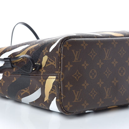 Louis Vuitton X LOL Monogram Neverfull MM Gold Silver 8 of 10