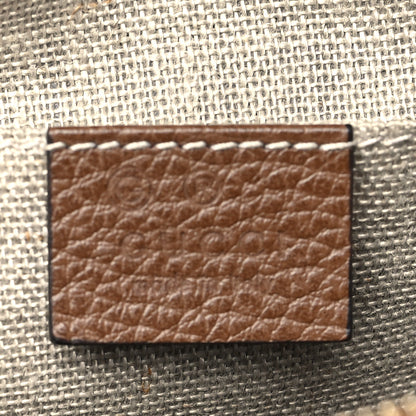 Gucci Monogram Mini Bree Messenger Bag Beige Tabacco 6 of 10
