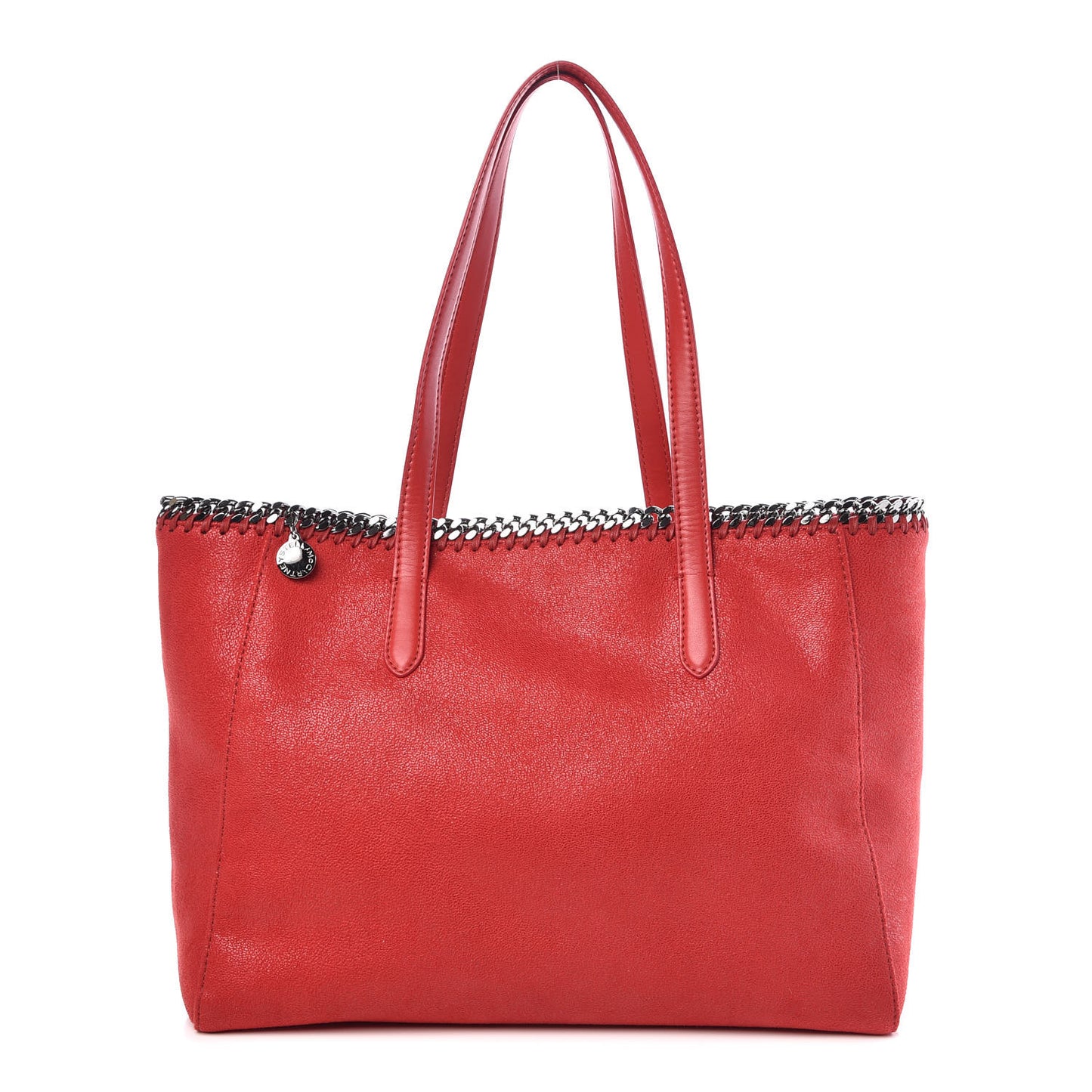 Shaggy Deer Falabella East West Shopper Tote Cherry