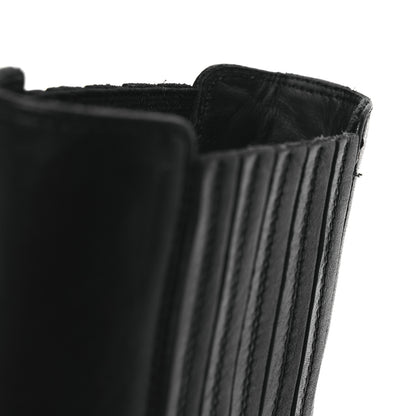 Saint Laurent Calfskin Brit Souple Ankle Boots 37.5 Black 11 of 11