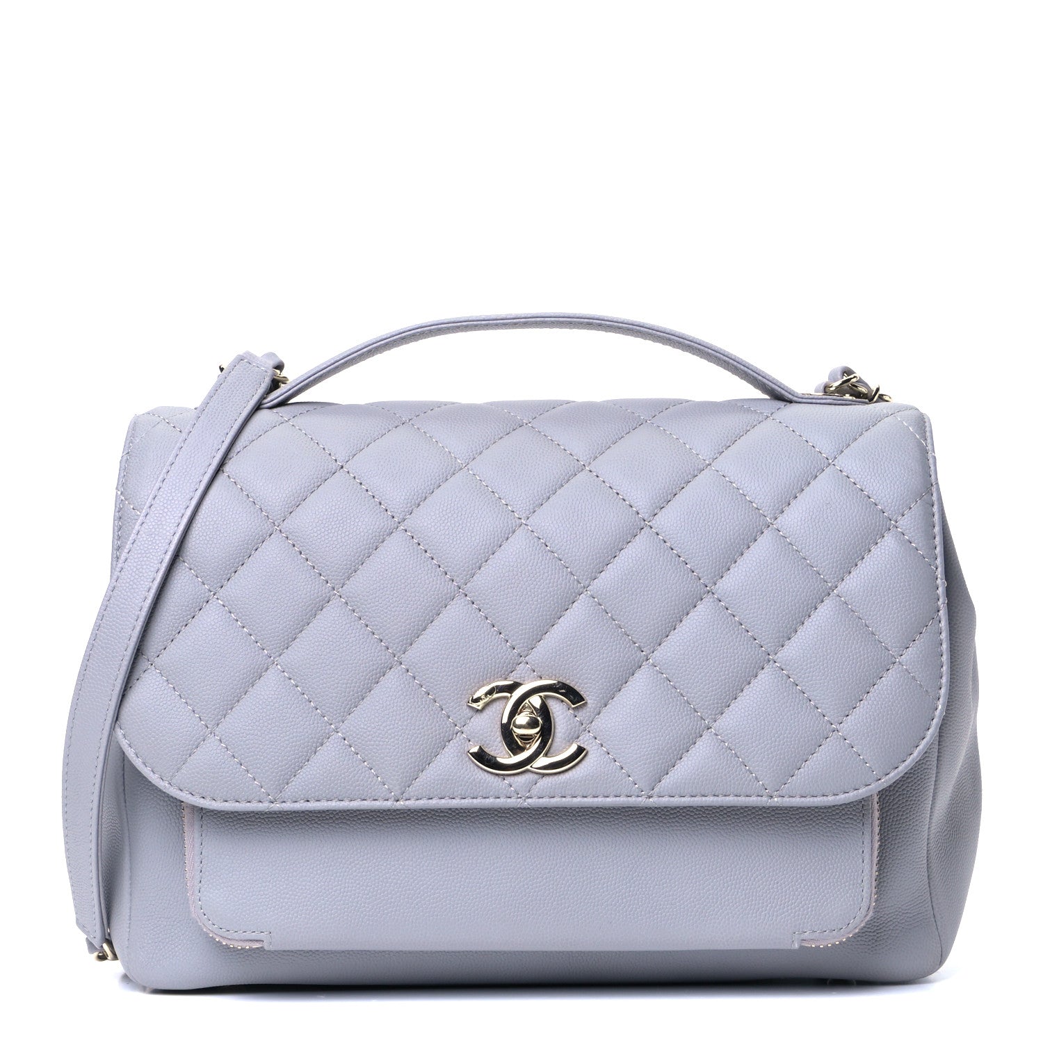 Chanel Caviar Quilted Large Business Affinity Flap Light Purple 1 of 5