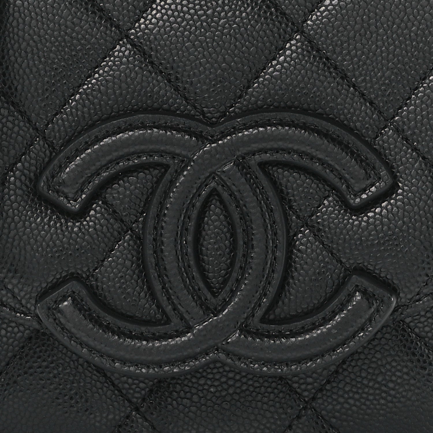 Chanel Caviar Quilted Mini Messenger Flap Black 8 of 11