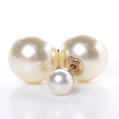 Christian Dior Pearl Mise En Dior Tribal Earrings 3 of 4