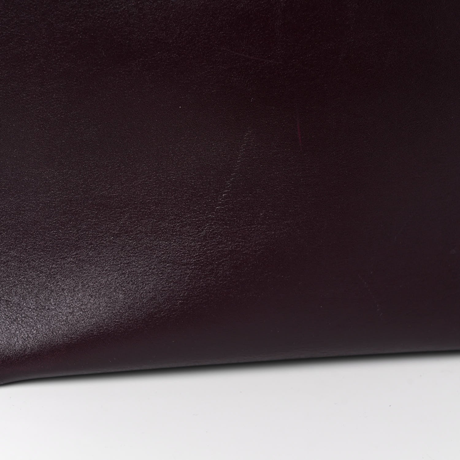 Celine Smooth Calfskin Small Tassel Cabas Phantom Burgundy 14 of 18