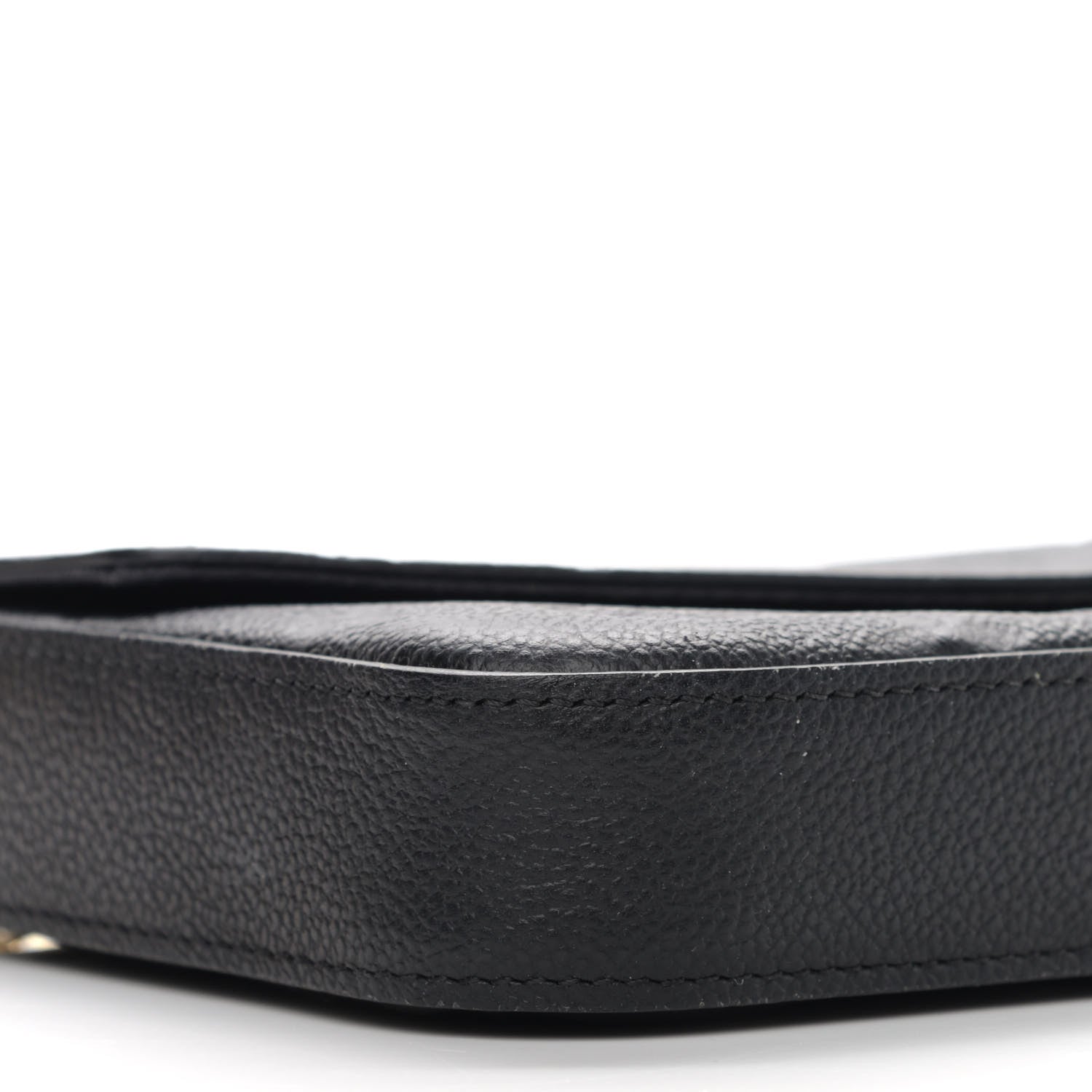 Louis Vuitton Empreinte Pochette Felicie Chain Wallet Black 9 of 12