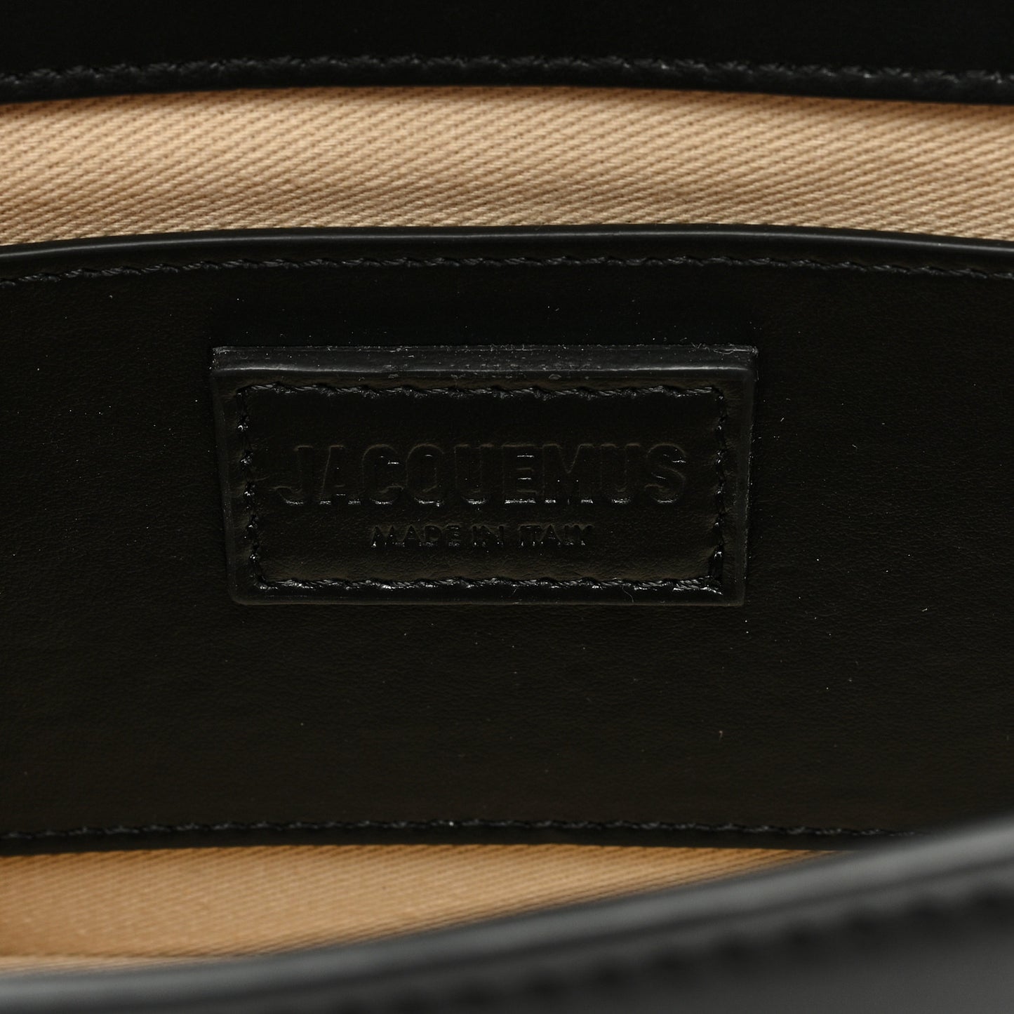 Smooth Calfskin Le Grand Bambino Black