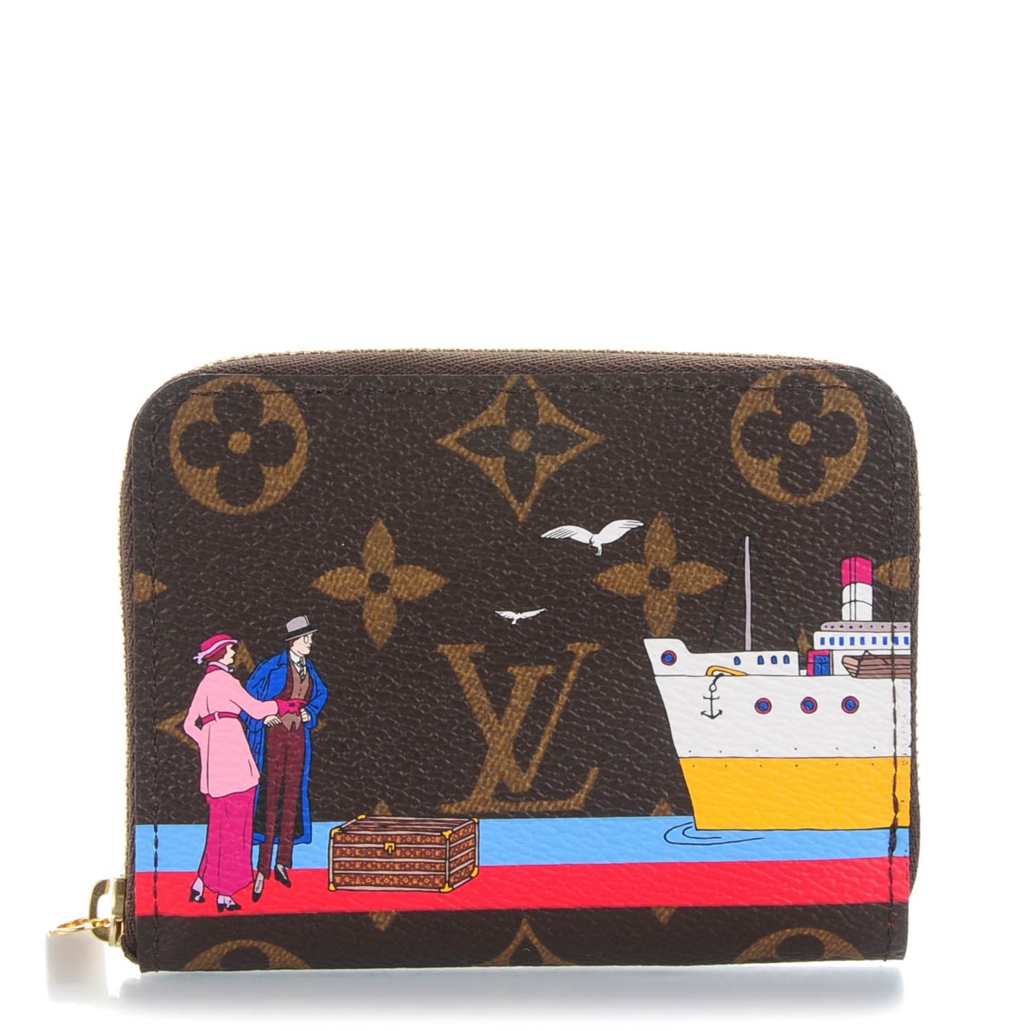 Louis Vuitton Monogram 2016 Christmas Animation Zippy Coin Purse 1 of 7