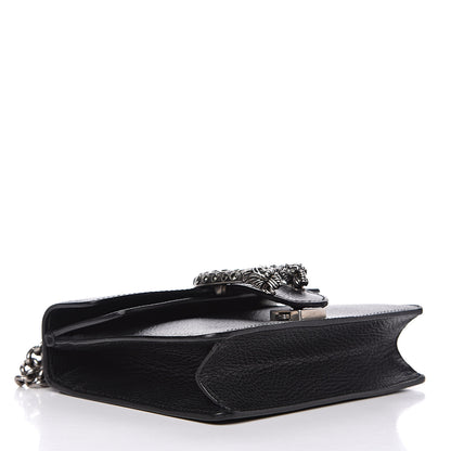 Gucci Calfskin Mini Dionysus Shoulder Bag Black 4 of 12