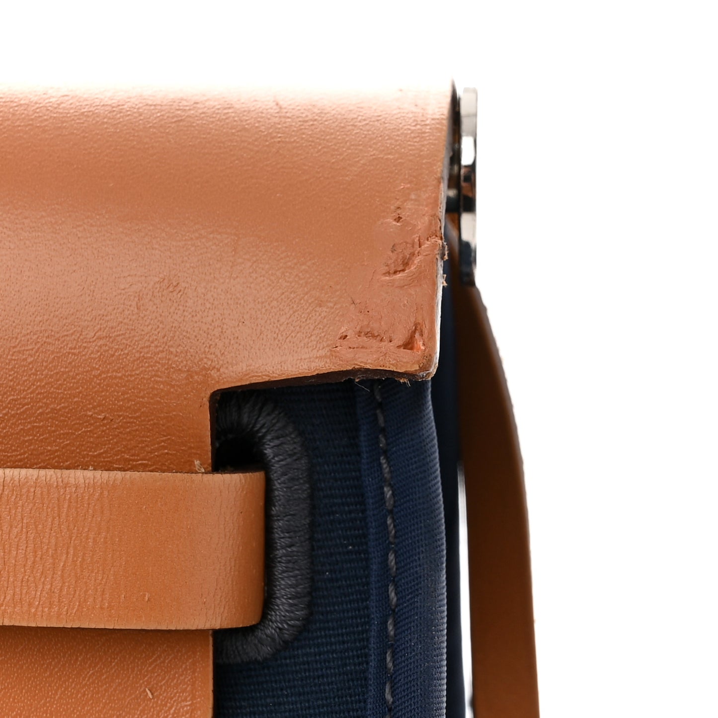 Vache Hunter Toile Herbag Zip 31 PM Bleu De Malte Natural