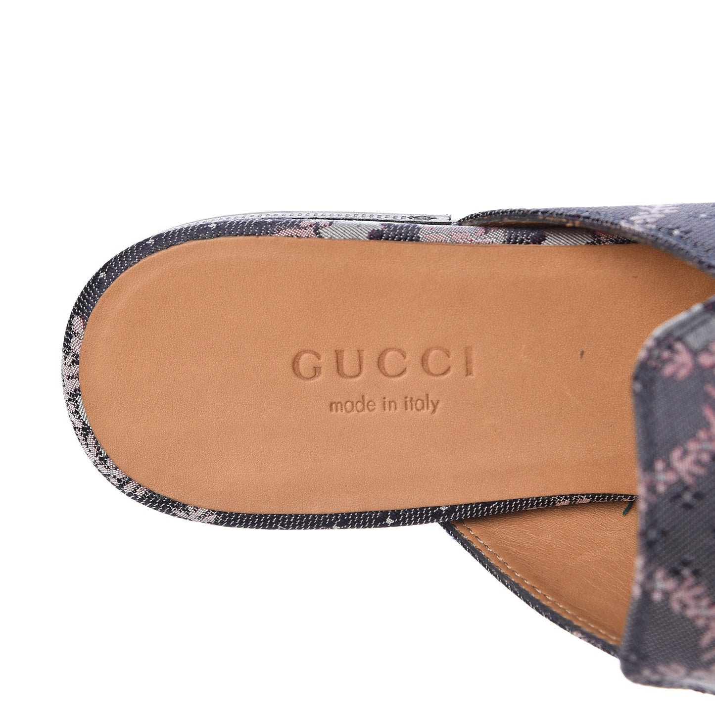 Jacquard Floral Womens Princetown Slippers 34 Multicolor