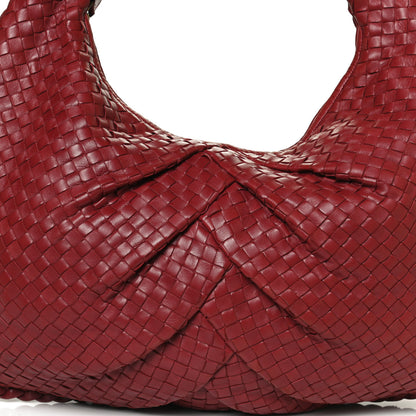 Bottega Veneta Nappa Intrecciato Pleated Large Veneta Hobo Eclipse 10 of 12