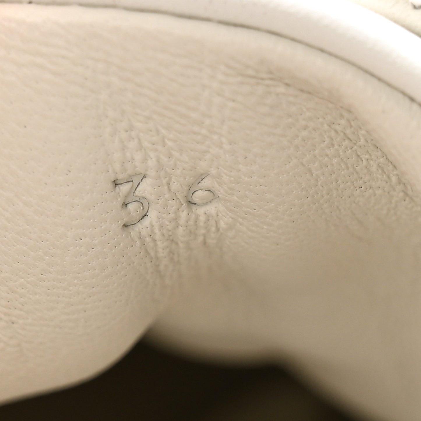 Calfskin Day Sneakers 36 White