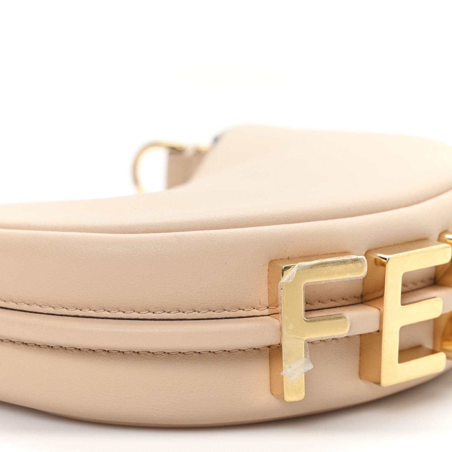 Fendi Vitello Grace Matte Nano Fendigraphy Hobo Charm Light Rose 8 of 9
