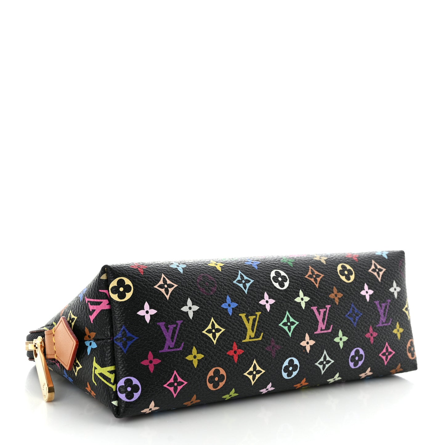 Monogram Multicolor Cosmetic Pouch Black Grenade