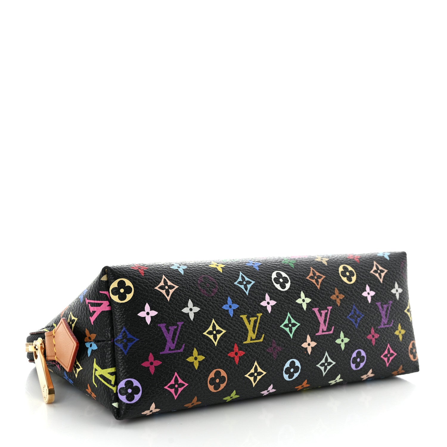 Louis Vuitton Monogram Multicolor Cosmetic Pouch Black Grenade 4 of 7