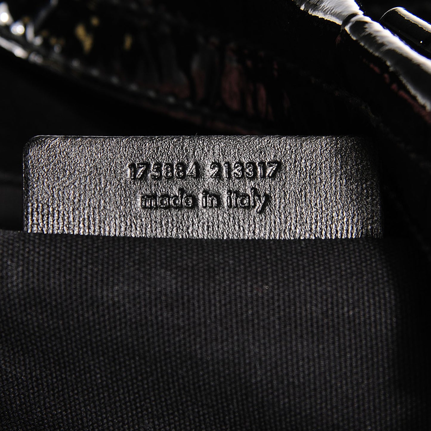 Patent Large Downtown Tote Black